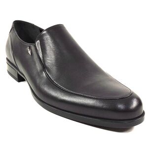 GOODMAN 🇮🇹 MEN'S BLACK SOFT LEATHER COMFORT LOAFERS